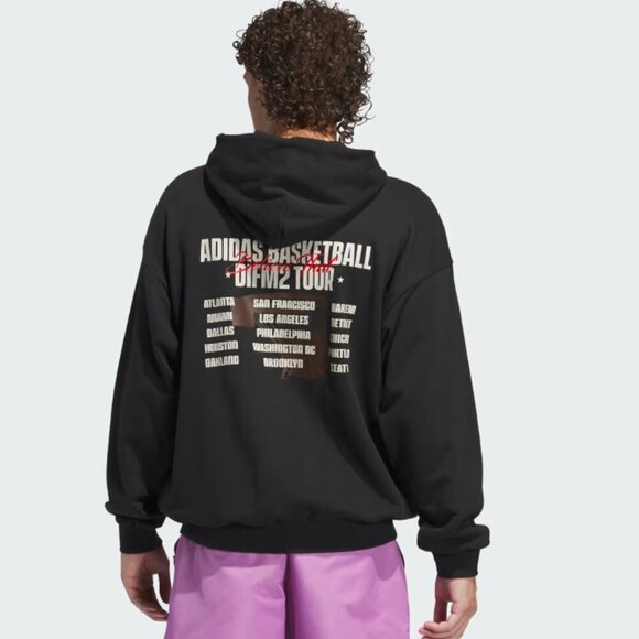 NEW with Tags Anthony Edwards Graphic Hoodie in Black Size Medium - Picture 2 of 7